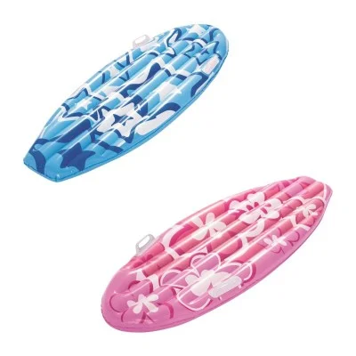 Bestway 1.14m x 46cm sunny surf rider (contents:one surf board, repair patch) age 3-10